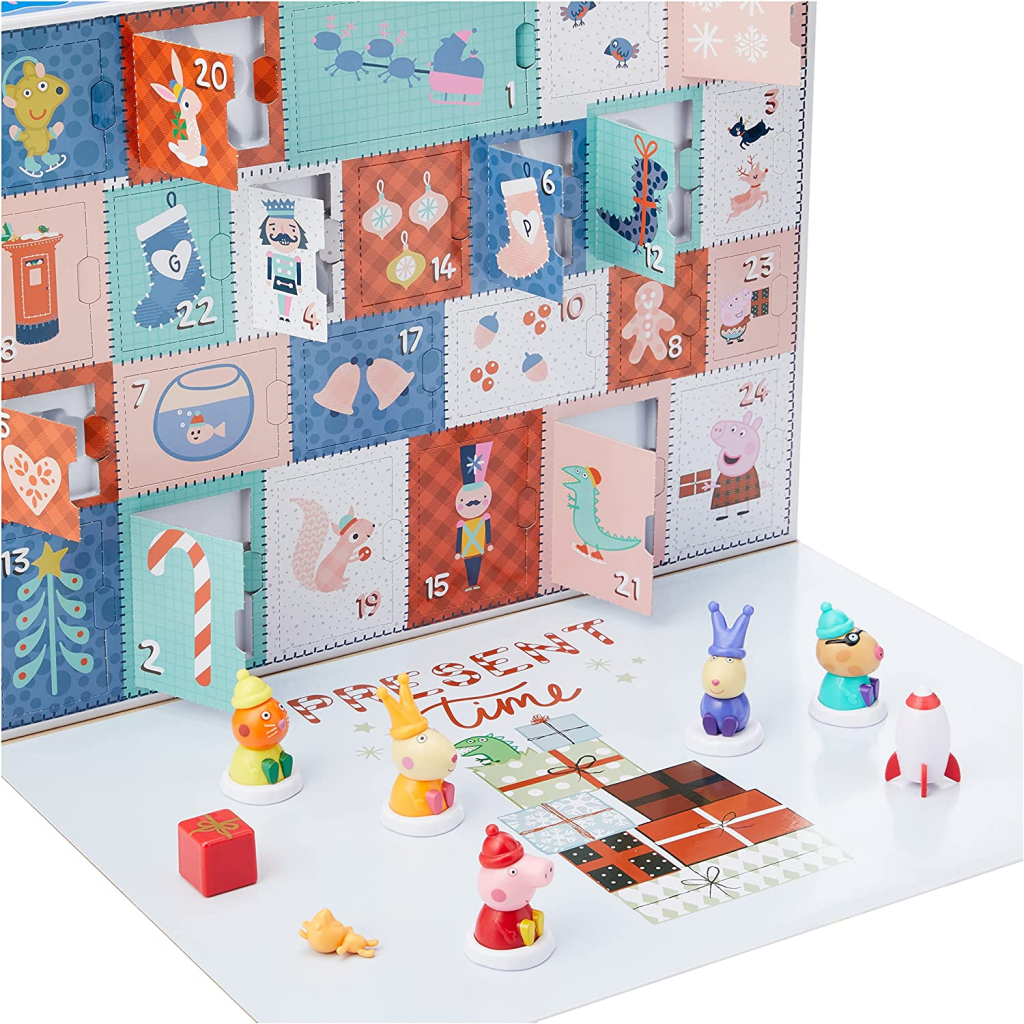 Calendrier De L'Avent 1er Noël – Poster A3 Avec 25 Bisous Tendres – Sans Chocolat Ni Objet – Fabriqué En France