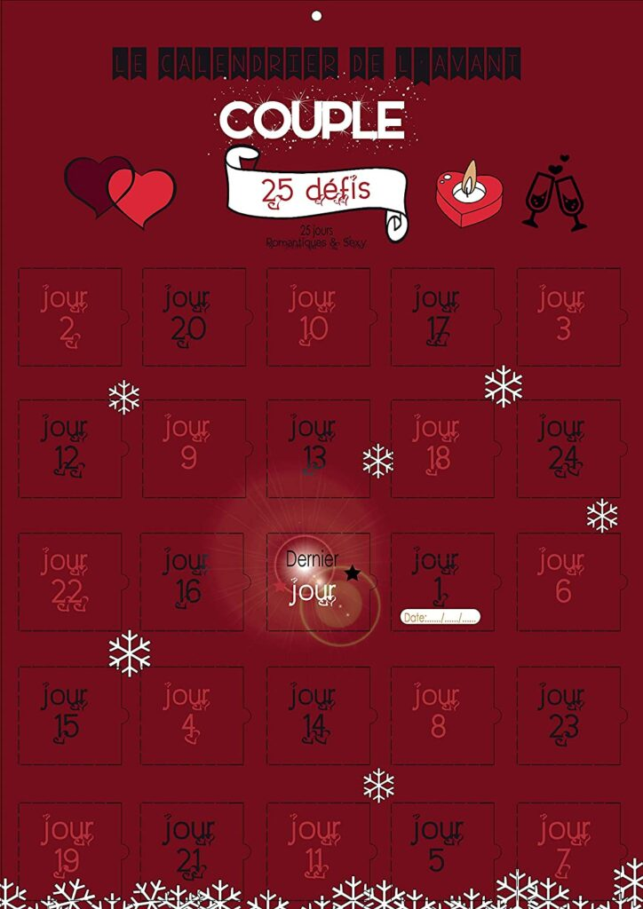 Calendrier de l’avent couple 2023