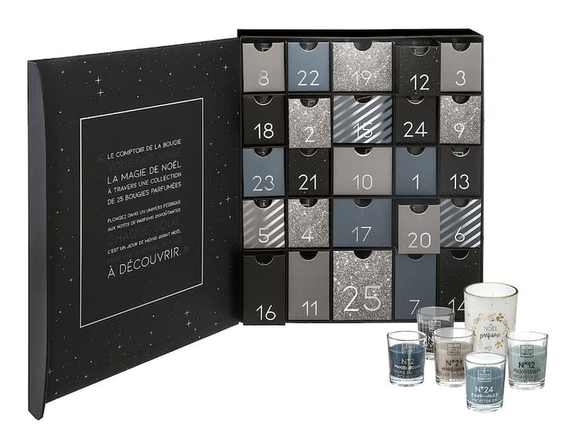 Calendrier de l'Avent Bougies 2023